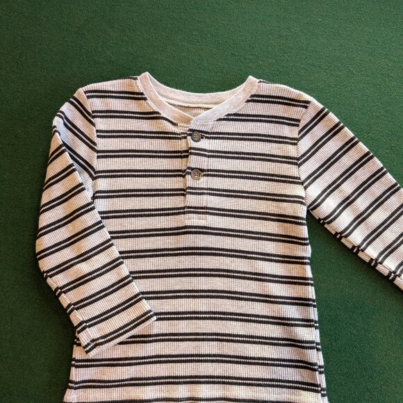 Bundle Boy's Henley Thermal Long Sleeve Shirts 5T 💙 - Picture 4 of 7